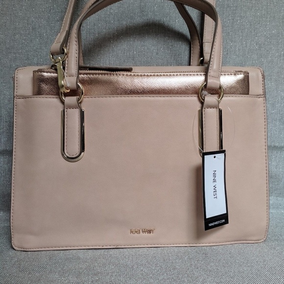 Nine West Betha medium satchel bag new - Picture 6 of 8
